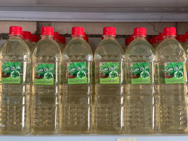 عرق نعنا طبیعی